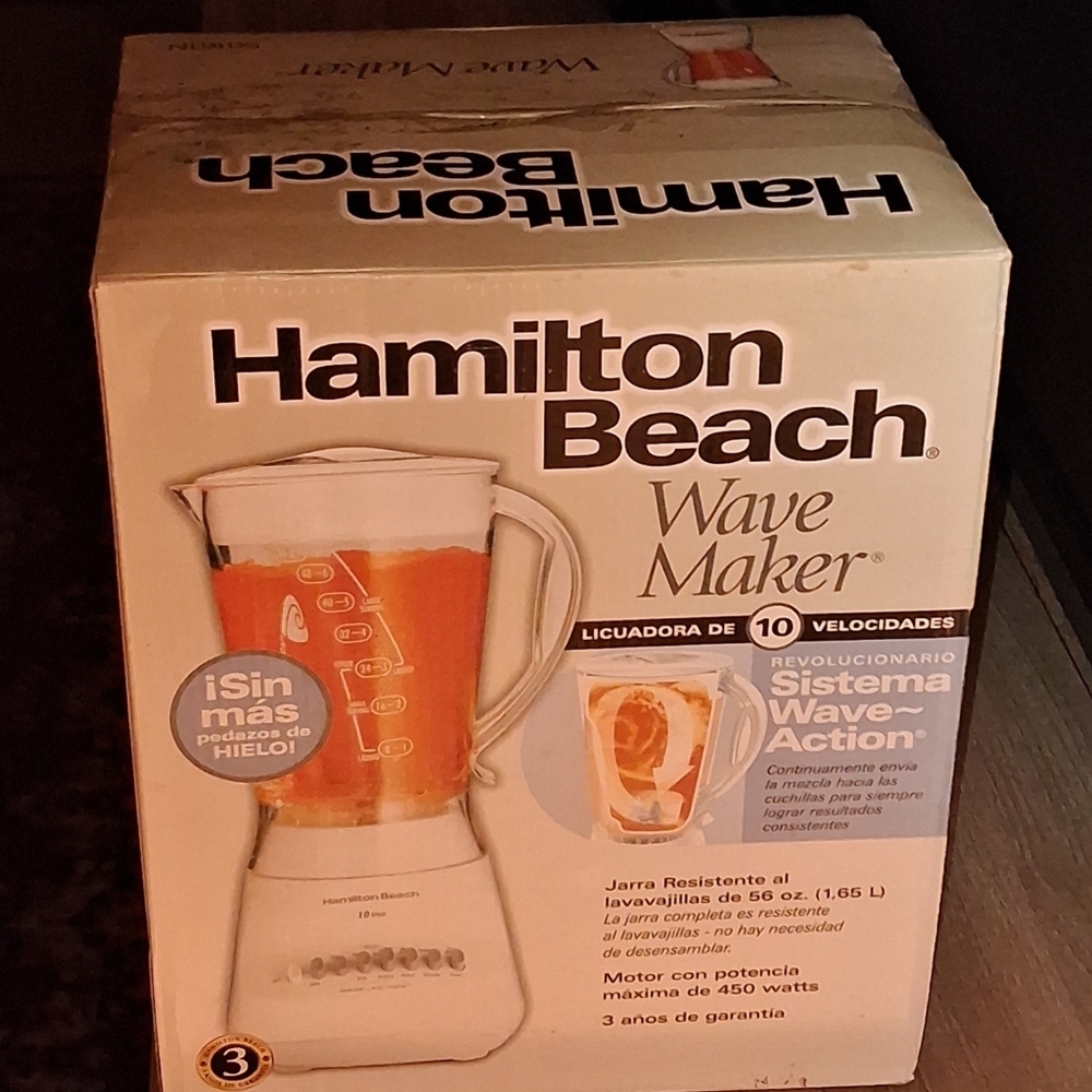 Hamilton Beach Wave Maker Blender - Cream